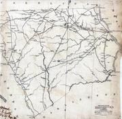Chesterfield District 1825 surveyed 1819, South Carolina State Atlas 1825 Surveyed 1817 to 1821 aka Mills's Atlas